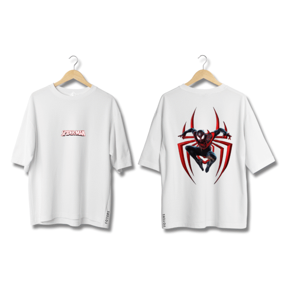 SpiderMan Premium Cotton Oversized T-Shirts - Image 3