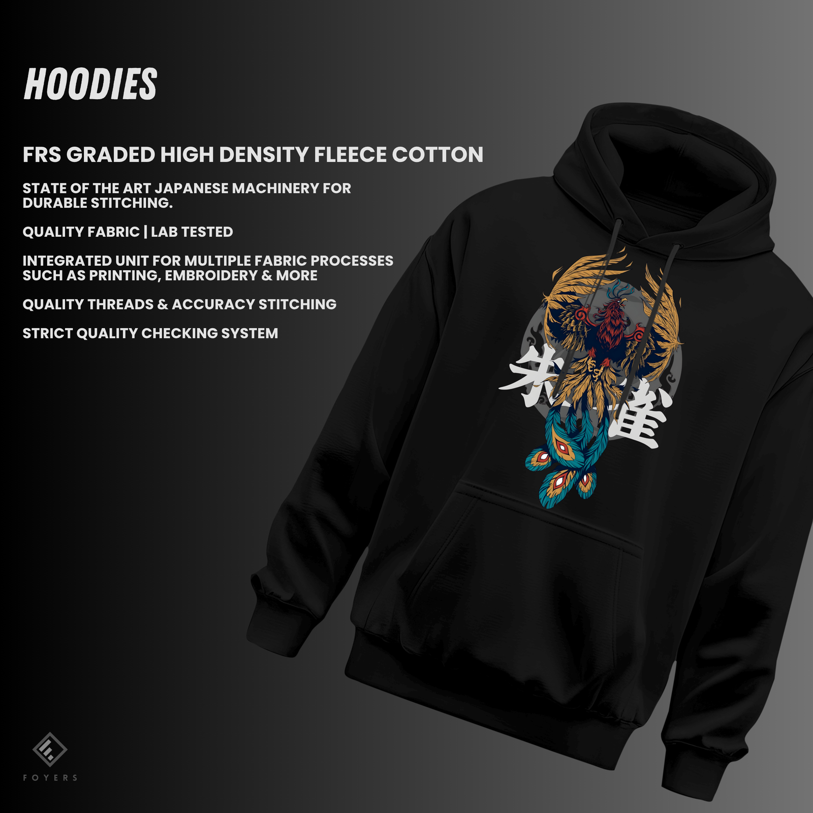 japanese phoenix frs graded high density fleece cotton high gsm comfy hoodies japanese phoenix frs graded high density fleece cotton high gsm comfy hoodies