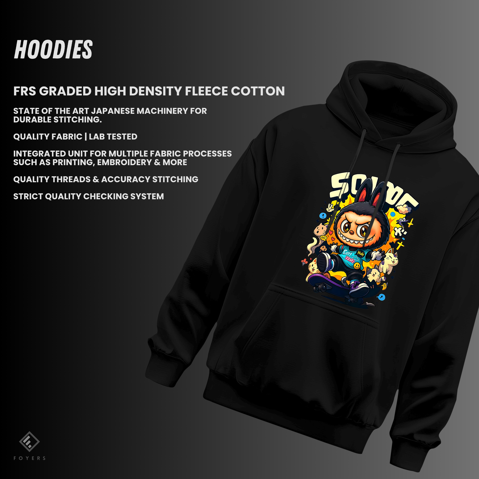 scribe mischief cartoon frs high density fleece cotton high gsm comfy hoodies scribe mischief cartoon frs high density fleece cotton high gsm comfy hoodies