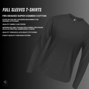 blank premium cotton full sleeve t shirt